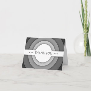 Tarjeta De Agradecimiento GRACIAS (retro)