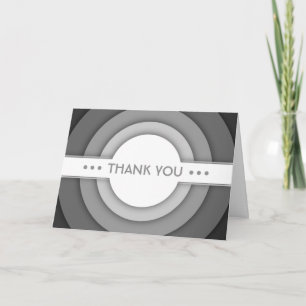 Tarjeta De Agradecimiento GRACIAS (retro)