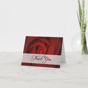 Tarjeta De Agradecimiento gracias: rosas: