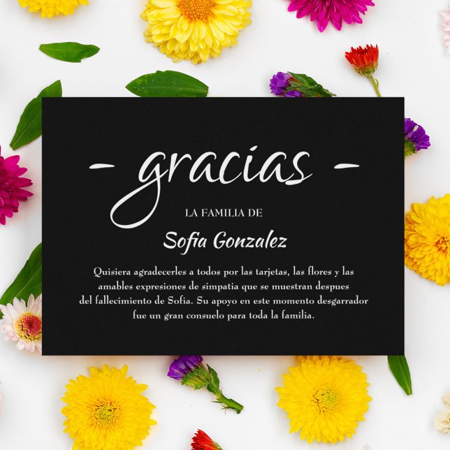 Tarjeta De Agradecimiento Gracias Simpatia | Simpatía española (Subido por el creador)