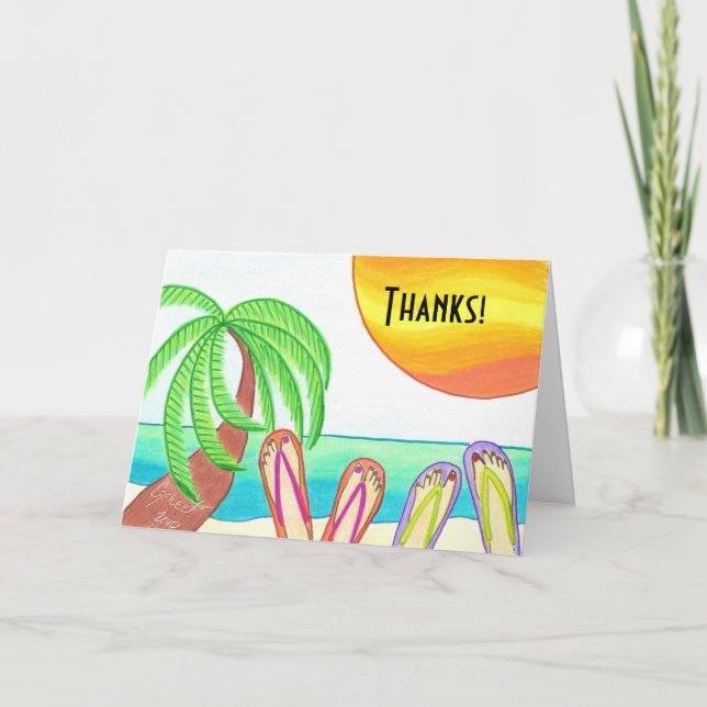 Tarjeta De Agradecimiento ¡Gracias! Usted es el mejor (Anverso)
