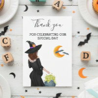 Gracias Witch Baby Shower Halloween