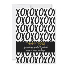 Gracias XOXO Abrazos Besos Minimalista