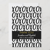 Gracias XOXO Abrazos Besos Minimalista