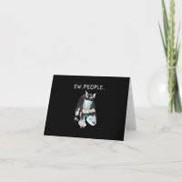 Gracioso regalo en miniatura de Schnauzer Ew Peopl