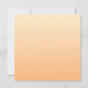 Tarjeta De Agradecimiento Gradiente de color amarillo claro y Naranja