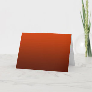 Tarjeta De Agradecimiento Gradiente Rojo - de profundo a claro Fondo de Án