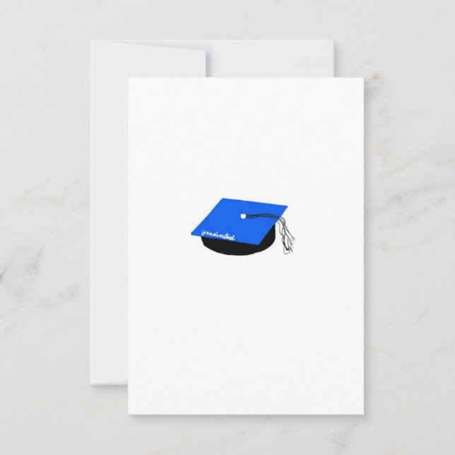 Tarjeta De Agradecimiento Graduación! (Anverso)