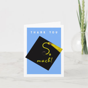 Tarjeta De Agradecimiento Graduación