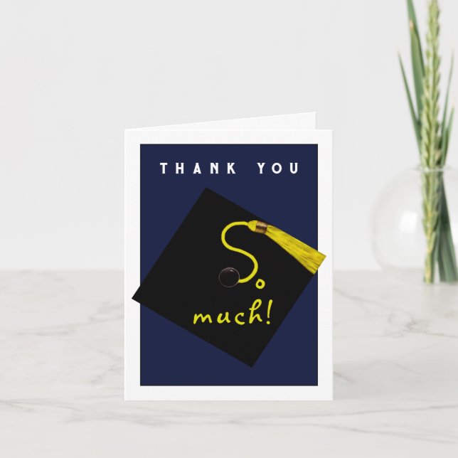 Tarjeta De Agradecimiento Graduación (Anverso)