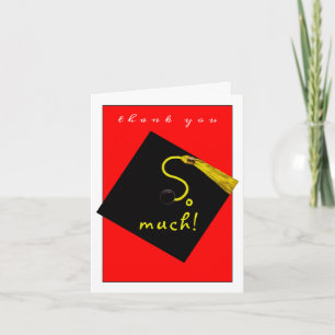 Tarjeta De Agradecimiento Graduación