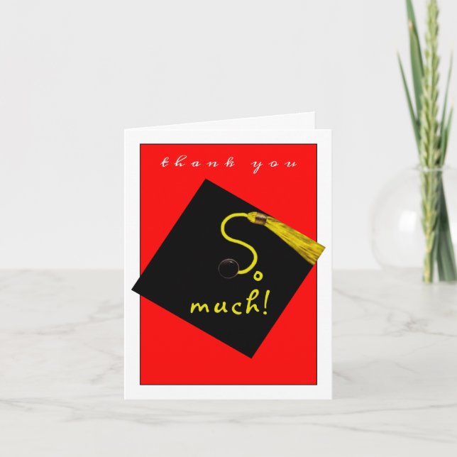 Tarjeta De Agradecimiento Graduación (Anverso)