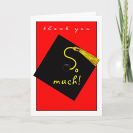 Tarjeta De Agradecimiento Graduación