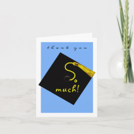 Tarjeta De Agradecimiento Graduación