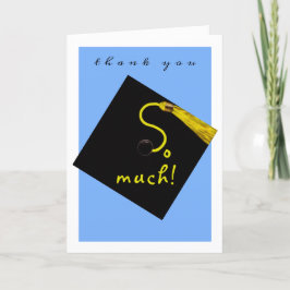 Tarjeta De Agradecimiento Graduación