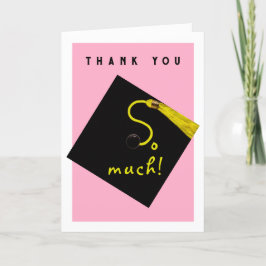 Tarjeta De Agradecimiento Graduación