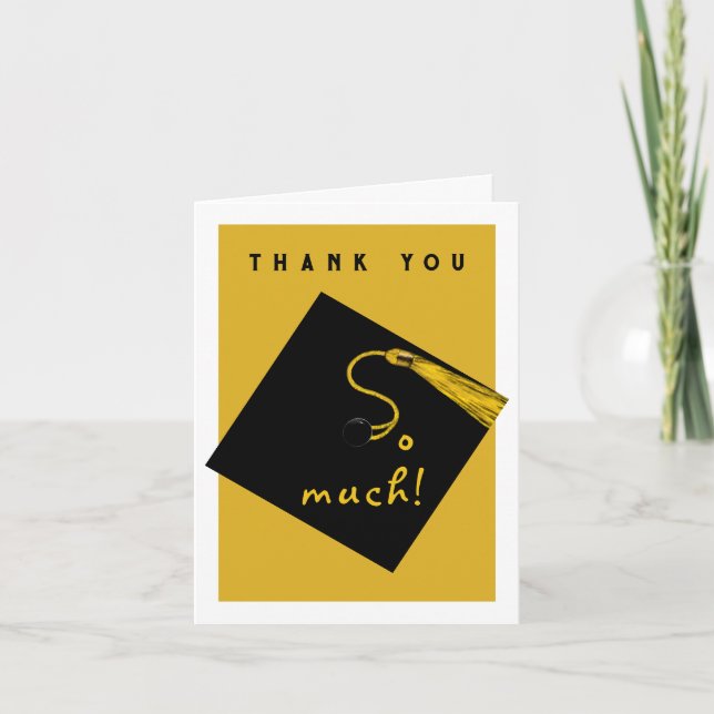 Tarjeta De Agradecimiento Graduación (Anverso)