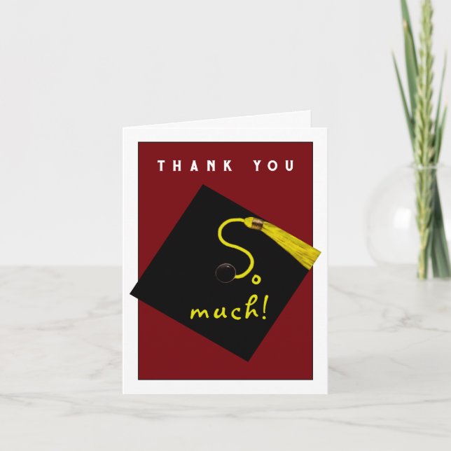 Tarjeta De Agradecimiento Graduación (Anverso)