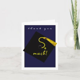 Tarjeta De Agradecimiento Graduación