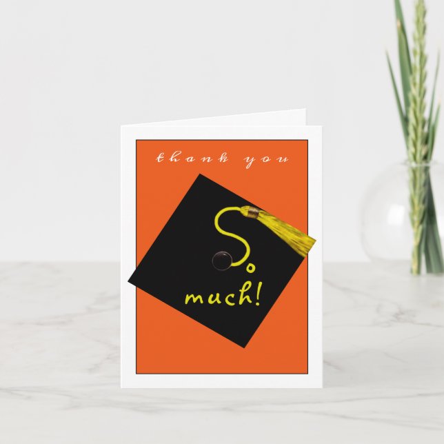 Tarjeta De Agradecimiento Graduación (Anverso)