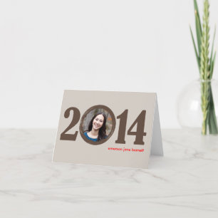 Tarjeta De Agradecimiento Graduación 2014 Notecard