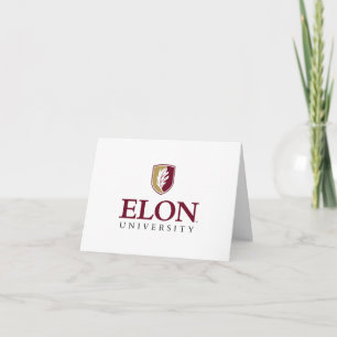 Tarjeta De Agradecimiento Graduación de la Universidad de Elon