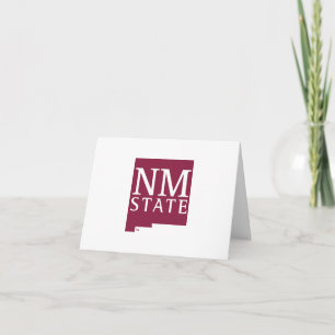 Tarjeta De Agradecimiento Graduación de la Universidad Estatal de Nuevo Méxi
