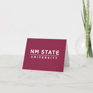 Tarjeta De Agradecimiento Graduación de la Universidad Estatal de Nuevo Méxi