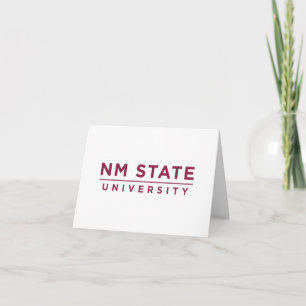 Tarjeta De Agradecimiento Graduación de la Universidad Estatal de Nuevo Méxi