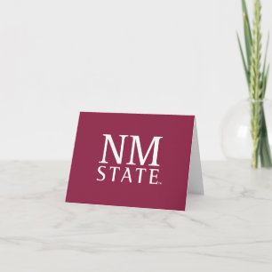 Tarjeta De Agradecimiento Graduación de la Universidad Estatal de Nuevo Méxi