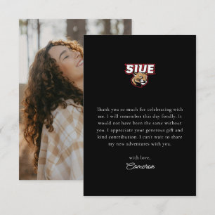 Tarjeta De Agradecimiento Graduación de SIUE