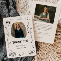 Graduación Garabatos Dibujados a Mano