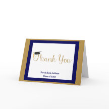 Graduación Gracias, Marina y Oro, Añadir Nombre/Añ