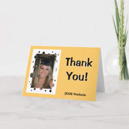 Tarjeta De Agradecimiento Graduado Gracias