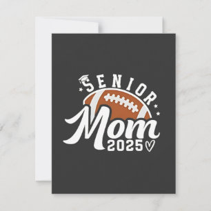 Tarjeta De Agradecimiento Graduado Superior de Fantasy Football Mom 2025