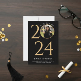 Tarjeta De Agradecimiento Graduation party, Graduation Announcement Card