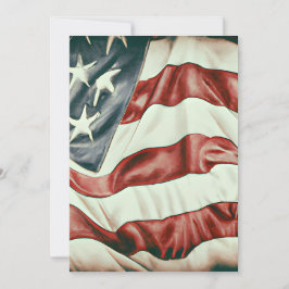 Tarjeta De Agradecimiento Gráfico de la bandera de los Estados Unidos de Vin