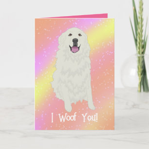 Tarjeta De Agradecimiento Gran Día de San Valentín de los Pirineos