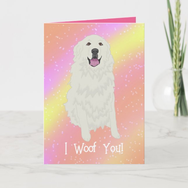 Tarjeta De Agradecimiento Gran Día de San Valentín de los Pirineos (Anverso)