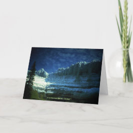 Tarjeta De Agradecimiento Gran División Continental Amistad General Alaska