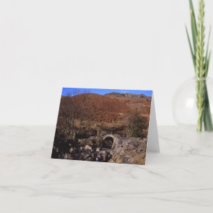 Tarjeta De Agradecimiento Gran Suecia Puente Rydal Cumbria Inglaterra