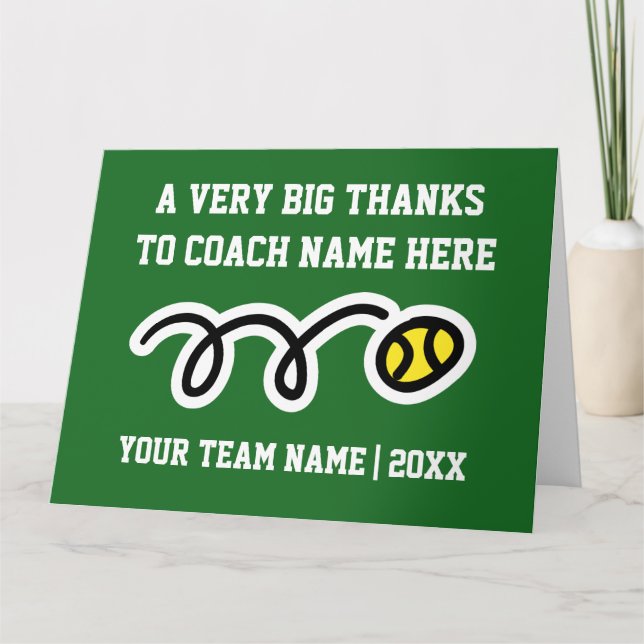Tarjeta de agradecimiento grande y extra para entr (Anverso)