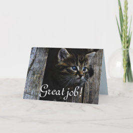 Tarjeta De Agradecimiento Great Job Personalize Destiny Destiny'S