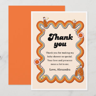Tarjeta De Agradecimiento Groovy Ella Está Lista para Explotar Crema de Most