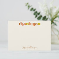 Groovy Terracotta Peach Typography Ducha de novias