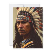 Guerrero nativo americano indio