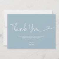 Guión de Baby Shower Niño Azul Polvo Corazón