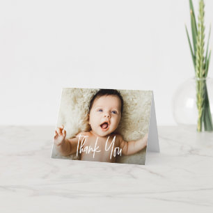 Tarjeta De Agradecimiento Guión para el manejo de guiones horizontales Fotos