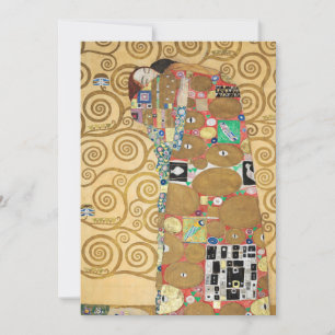 Tarjeta De Agradecimiento Gustav Klimt - Cumplimiento, Friso Stoclet