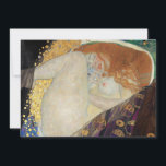 Tarjeta De Agradecimiento Gustav Klimt - Danae<br><div class="desc">Danae - Gustav Klimt,  Oil on Canvas,  1907</div>